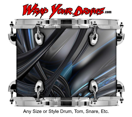 Buy Drum Wrap Abstractone Metal Drum Wrap