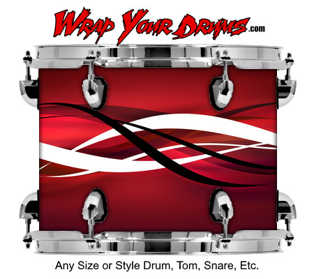 Buy Drum Wrap Abstractthree Link Drum Wrap