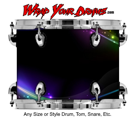 Buy Drum Wrap Abstracttwo Lines Drum Wrap