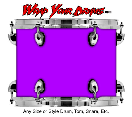 Buy Drum Wrap Colors Purple Drum Wrap
