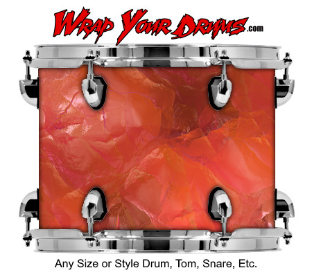 Buy Drum Wrap Crystal Opal Drum Wrap