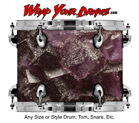 Buy Drum Wrap Crystal Rough Drum Wrap