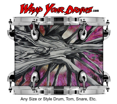 Buy Drum Wrap Beserk Darktree Drum Wrap