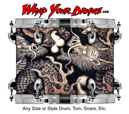 Buy Drum Wrap Beserk Dragons Drum Wrap