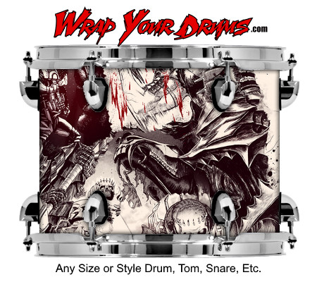 Buy Drum Wrap Beserk End Drum Wrap