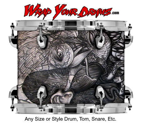 Buy Drum Wrap Beserk Skinless Drum Wrap