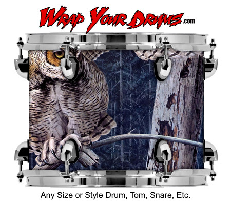 Buy Drum Wrap Beserk Theowl Drum Wrap