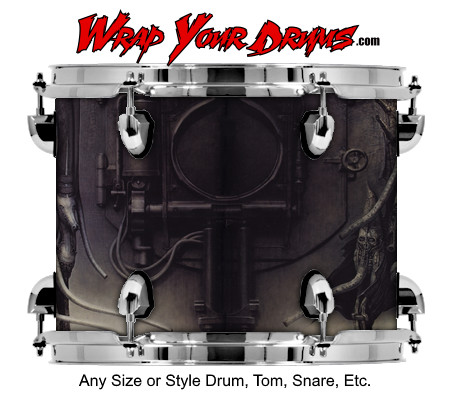 Buy Drum Wrap Biomechanical Stage Drum Wrap