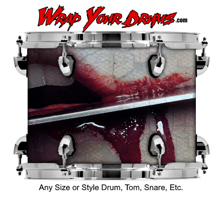 Buy Drum Wrap Creep Factor Cut Drum Wrap