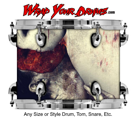 Buy Drum Wrap Creep Factor Face Lift Drum Wrap