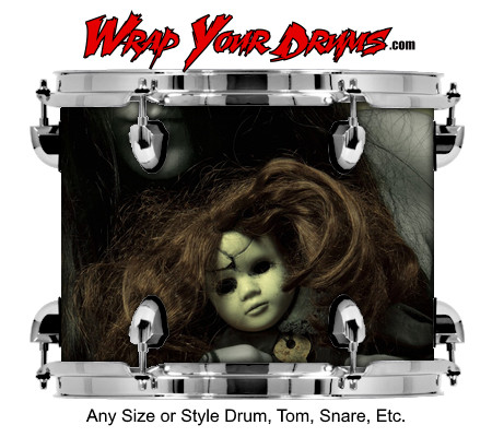Buy Drum Wrap Creep Factor Girl Drum Wrap