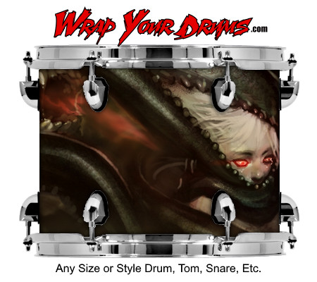 Buy Drum Wrap Cthulhu Feed Drum Wrap
