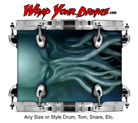 Buy Drum Wrap Cthulhu Stare Drum Wrap