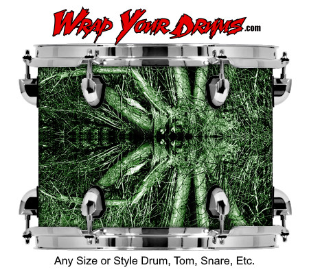Buy Drum Wrap Cthulhu Web Drum Wrap