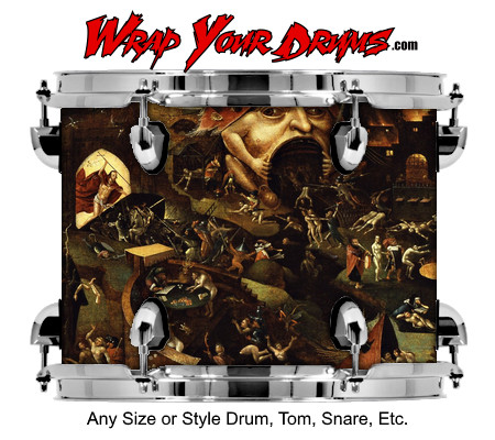 Buy Drum Wrap Dark Shadows Bosch Drum Wrap