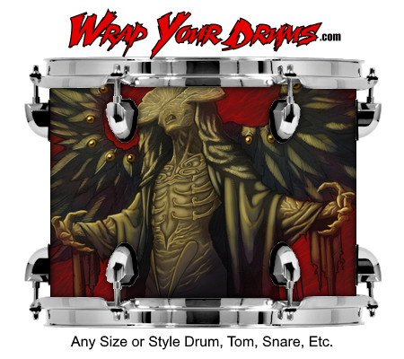 Buy Drum Wrap Dark Shadows Cloak Drum Wrap