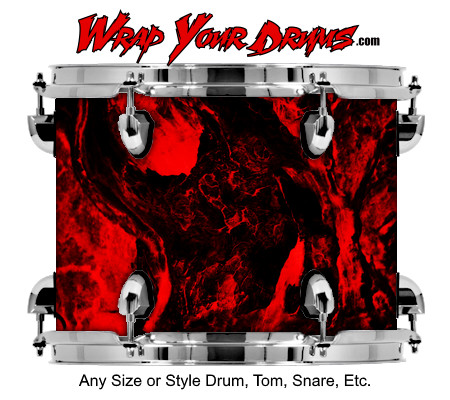 Buy Drum Wrap Dark Shadows Jersey Devil Drum Wrap