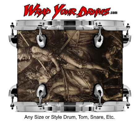 Buy Drum Wrap Dark Shadows Knight Drum Wrap