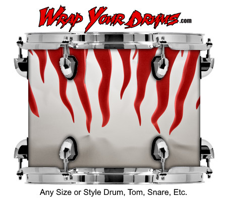 Buy Drum Wrap Dark Shadows Spike Drum Wrap