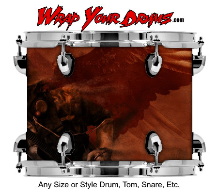 Buy Drum Wrap Dark Shadows War Drum Wrap