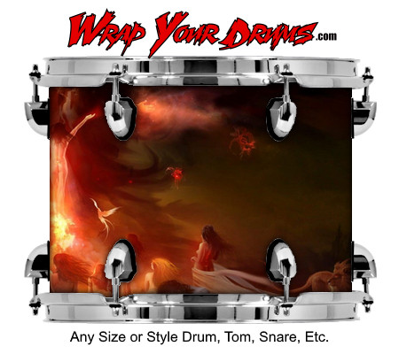 Buy Drum Wrap Evil Virgin Drum Wrap