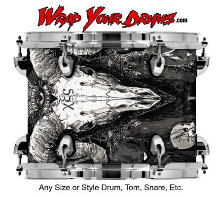 Buy Drum Wrap Wicked Mass Drum Wrap