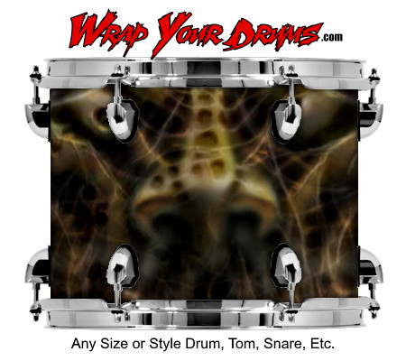 Buy Drum Wrap Wicked Occult Drum Wrap