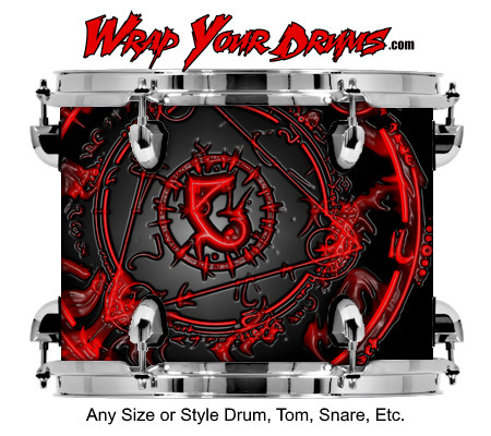 Buy Drum Wrap Wicked Seal Drum Wrap