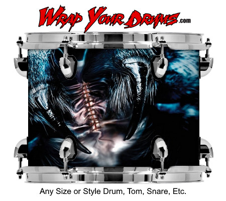 Buy Drum Wrap Wicked Spider Drum Wrap
