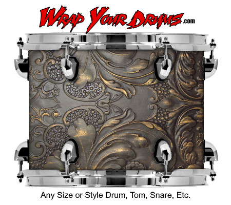 Buy Drum Wrap Exotic 002 Drum Wrap