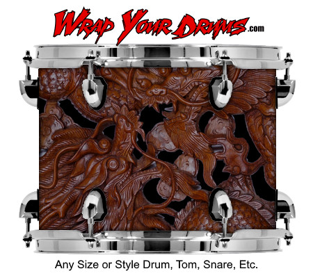 Buy Drum Wrap Exotic 004 Drum Wrap