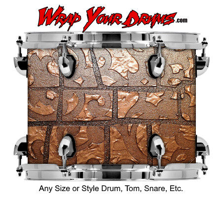 Buy Drum Wrap Exotic 033 Drum Wrap