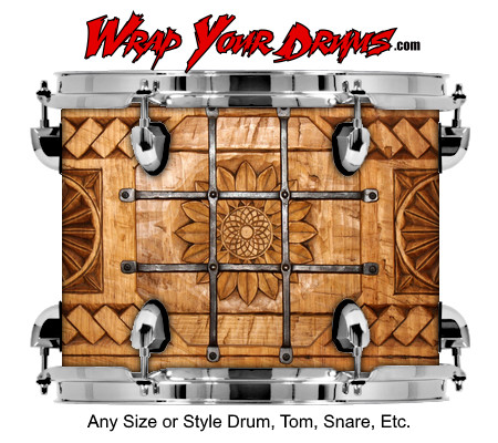 Buy Drum Wrap Exotic 037 Drum Wrap