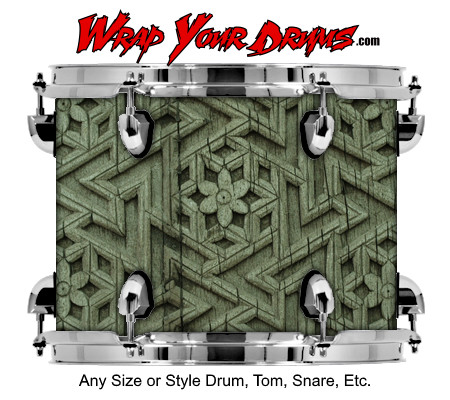 Buy Drum Wrap Exotic 057 Drum Wrap