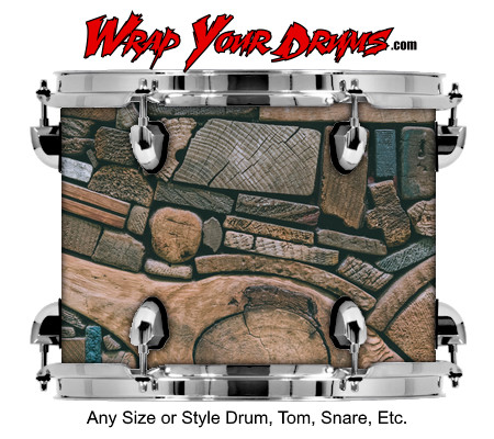 Buy Drum Wrap Exotic 058 Drum Wrap