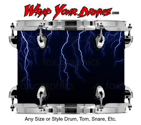 Buy Drum Wrap Lightning Shadow Drum Wrap
