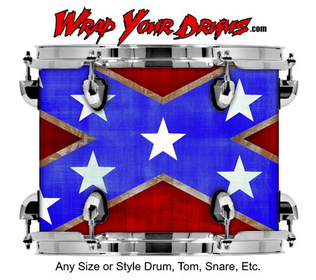 Buy Drum Wrap Flag Conbright Drum Wrap