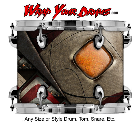 Buy Drum Wrap Jfractal Madness Drum Wrap