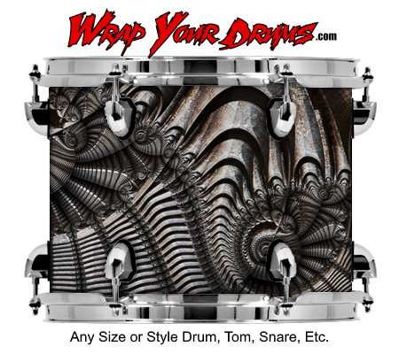 Buy Drum Wrap Jfractal Scrapyard Drum Wrap