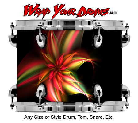 Buy Drum Wrap Ragets Butterfly Drum Wrap