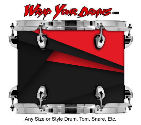 Buy Drum Wrap Geometric Bold Drum Wrap