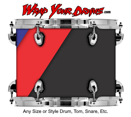 Buy Drum Wrap Geometric Card Drum Wrap