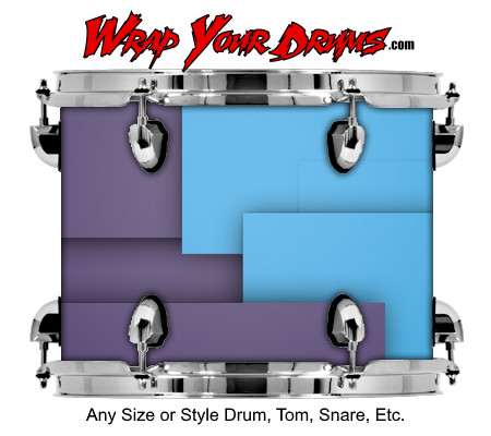 Buy Drum Wrap Geometric Cash Drum Wrap