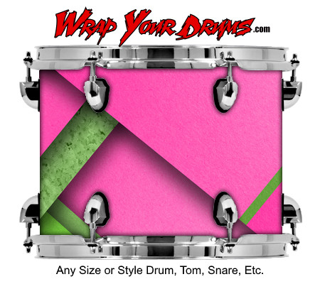 Buy Drum Wrap Geometric Chick Drum Wrap