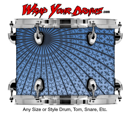 Buy Drum Wrap Geometric Hole Drum Wrap