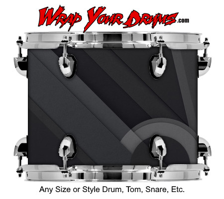 Buy Drum Wrap Geometric Metal Drum Wrap