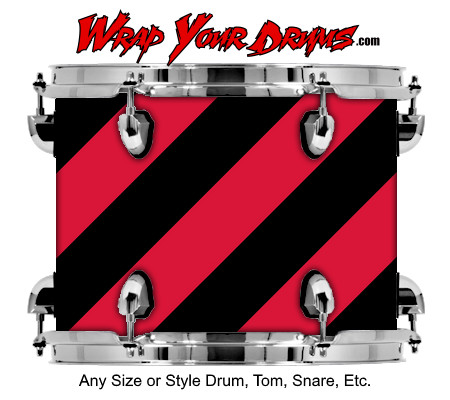 Buy Drum Wrap Geometric Pink Drum Wrap
