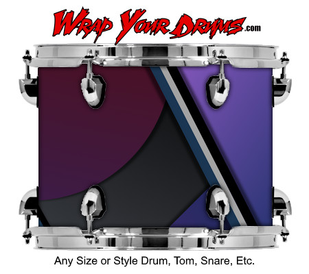 Buy Drum Wrap Geometric Psy Drum Wrap