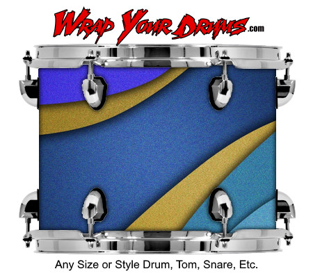Buy Drum Wrap Geometric Thin Drum Wrap