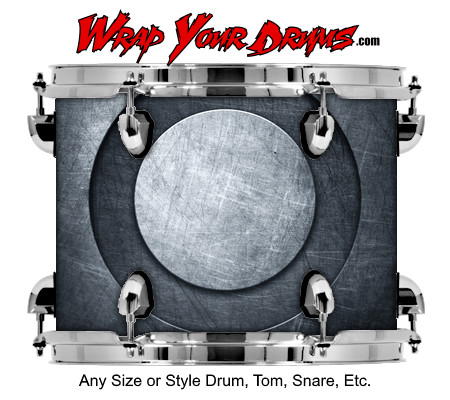 Buy Drum Wrap Grunge Circle Drum Wrap